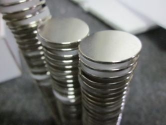 Neodymium Disc Magnet - 20mm x 1mm | N50 - AMF Magnets New Zealand