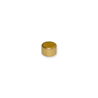 Neodymium Disc Magnet - 3mm x 2mm | Gold Coating - AMF Magnets New Zealand