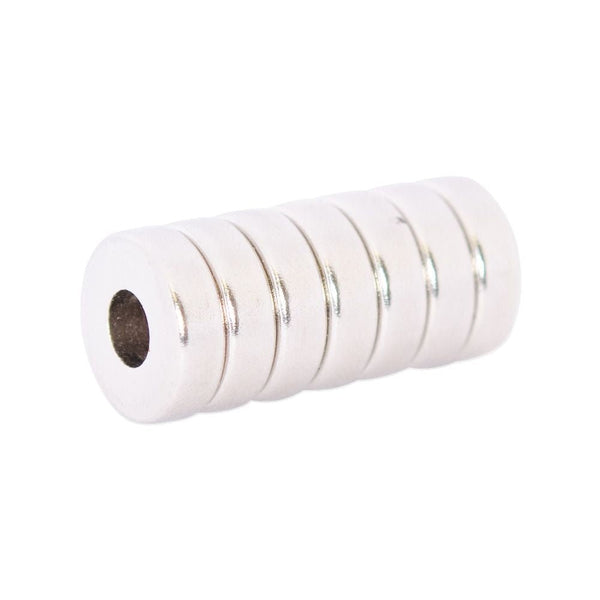 Neodymium Ring Magnet - (OD)12mm x (ID)5mm x (H)2mm | N35 - AMF Magnets New Zealand