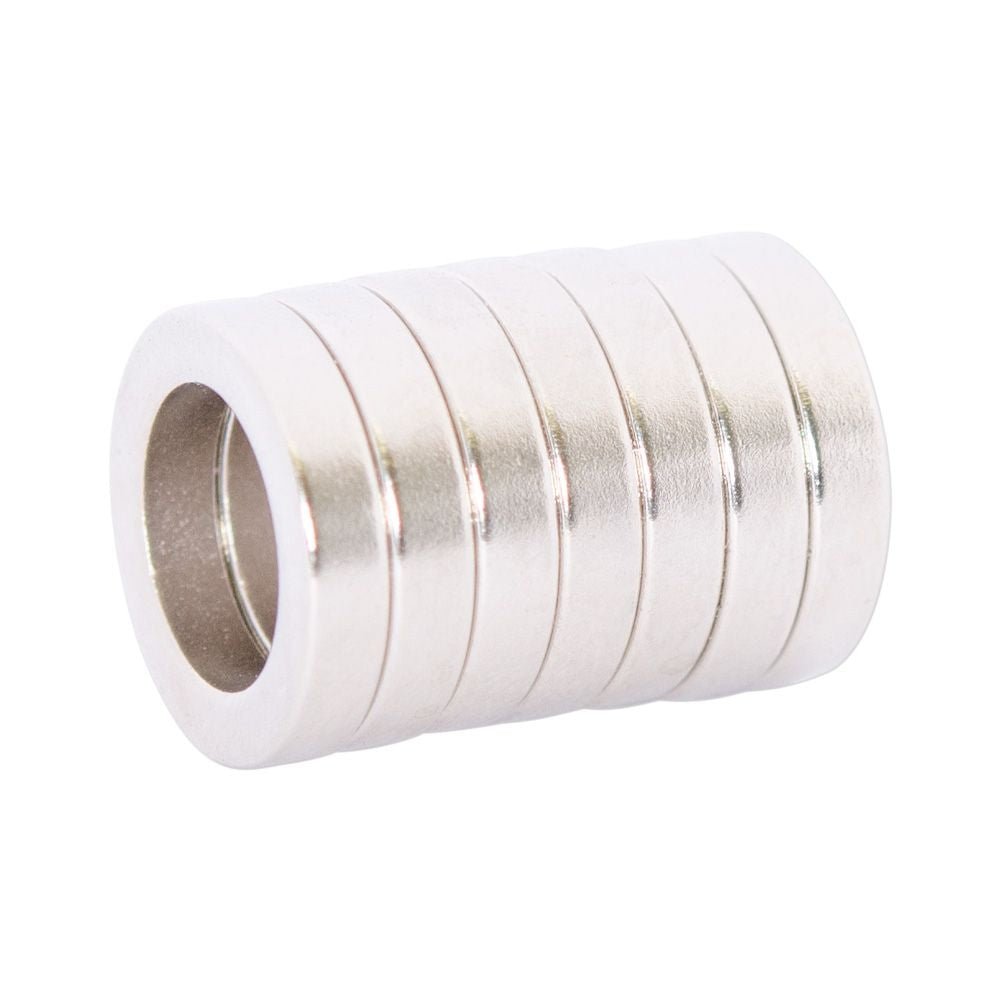 Neodymium Ring Magnet - (OD)15mm x (ID)10mm x (H)3mm | N42 - AMF Magnets New Zealand