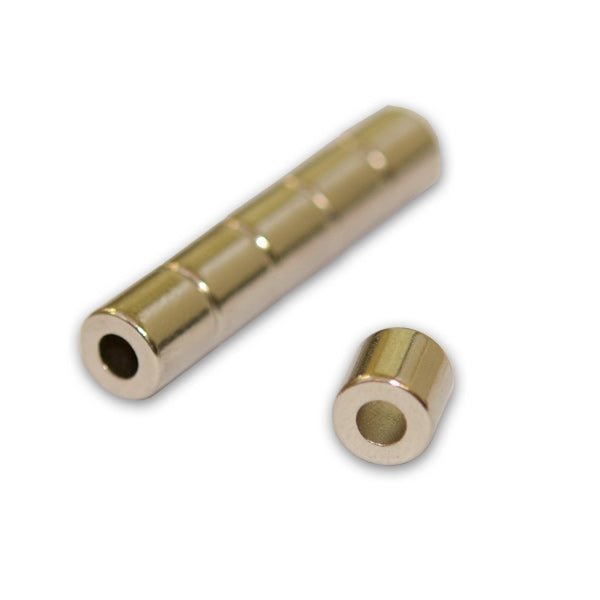 Neodymium Ring Magnet - (OD)6mm x (ID)2.42mm x (H)6mm - AMF Magnets New Zealand