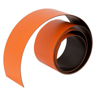 Orange Magnetic Tape - 50mm x 0.6mm | PER METRE | Supplied As Continuous Length - AMF Magnets New Zealand