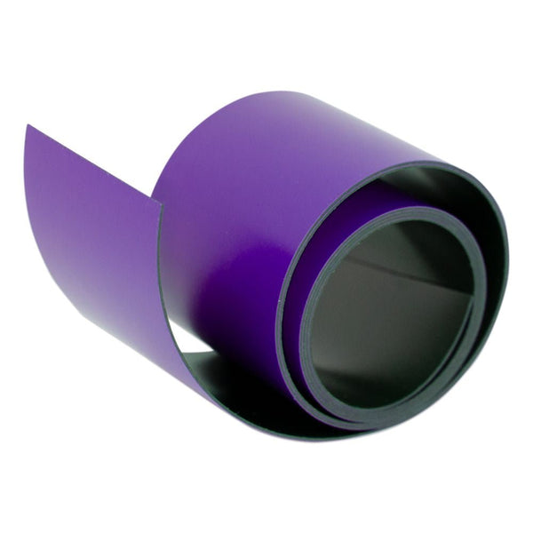 Purple Magnetic Tape - 50mm x 0.8mm | PER METRE | Supplied As Continuous Length - AMF Magnets New Zealand