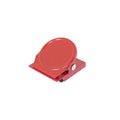 Red Square Round Memo Clip Magnet | 30mm - AMF Magnets New Zealand