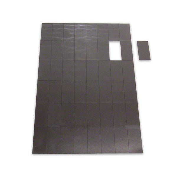 Self-Adhesive Magnetic Patches | 20mm x 68mm x 0.8mm | 1,000 pieces per pack - AMF Magnets New Zealand