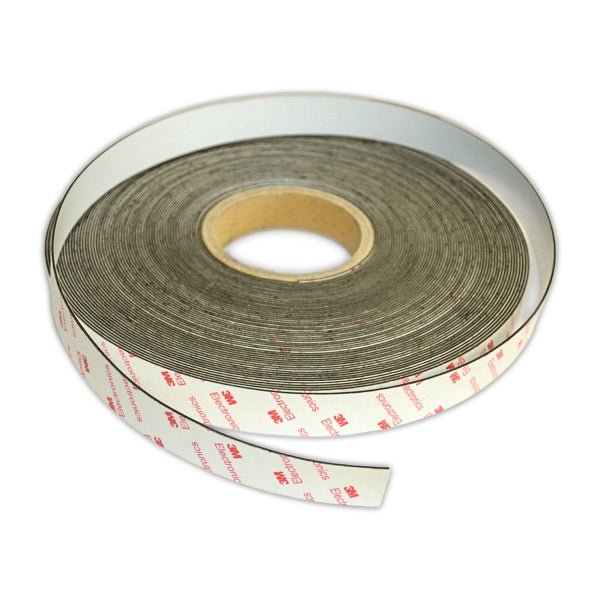 Self-Adhesive White Non-Magnetic Steel Tape | 25mm x 1mm x 30m ROLL - AMF Magnets New Zealand