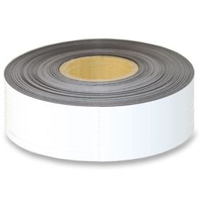 White Magnetic Tape - 100mm x 0.6mm | 60m ROLL - AMF Magnets New Zealand